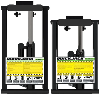 QuickJack TL die neuen Modelle unserer tragbaren Hebebühne  QuickJack